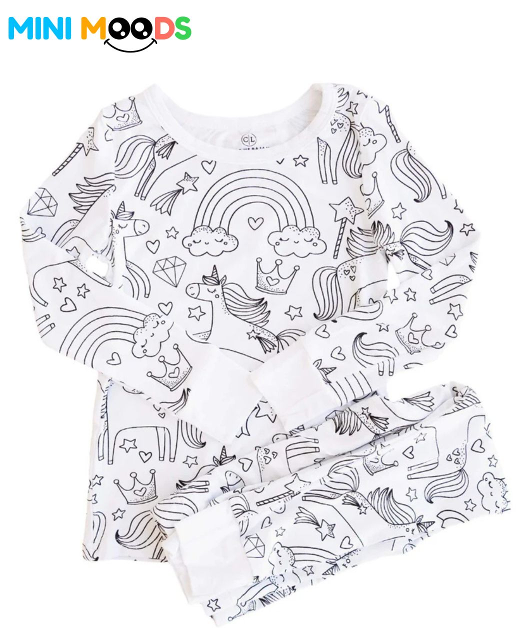 Mini Moods Washable Coloring T-Shirt – Includes 6 Free Markers - Image 6