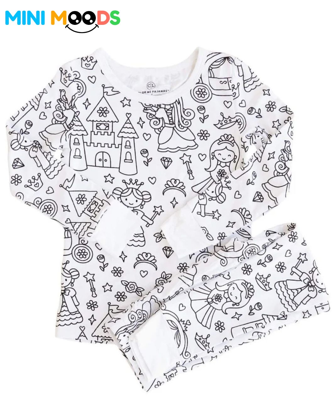 Mini Moods Washable Coloring T-Shirt – Includes 6 Free Markers - Image 5