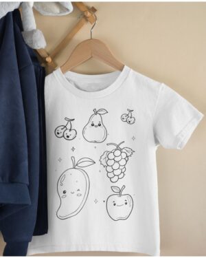 Fruity Fun Tee Kit  – Paint, Learn & Wear Happiness