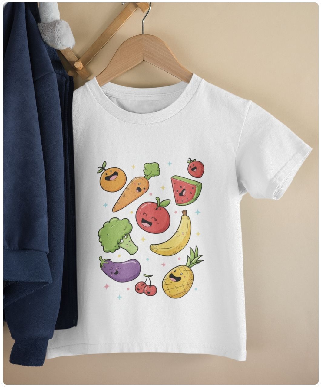 Veggies T-Shirt β Eat Smart, Smile Big - Image 2